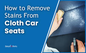 Remove Stains From Cloth Car Seats