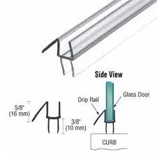 Clear Shower Door Sweep Co Extruded