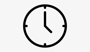 Old Round Clock Vector Clock Icon
