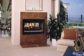 Direct Vent Gas Fireplace Black