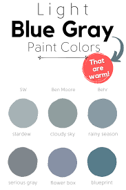 Warm Blue Gray Paint Colors Yes It S