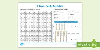 8 Times Table Ks2 Mathematics
