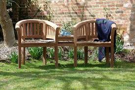 Banana Teak Garden Bench
