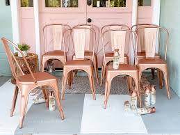 How To Spray Paint Metal Chairs Lolly