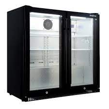 Fridge U C 2dr Glass 190lt Bb0200gd Nr