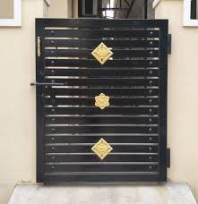 1 7x3 Ft Black Ms Grill Gate