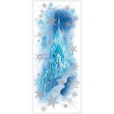 Frozen Ice Palace With Elsa And Anna Giant Wall Decal
