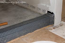 Master Bathroom Days 11 13 Shower Curb