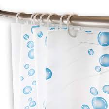 Bubble Column Shower Curtain