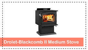 Drolet Blackcomb Ii Medium Wood Burning