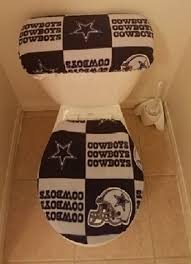 Dallas Cowboys Block Fleece Toilet Tank
