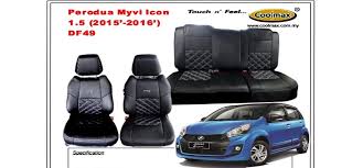 Coolmax Semi Leather Perodua Myvi