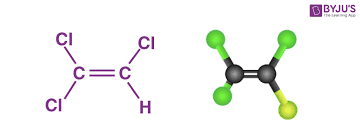 Trichloroethylene C2hcl3 Structure
