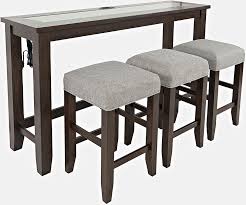 Counter Height 66 Inch Dining Table