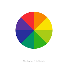 Color Wheel Icon Design Or Color Circle