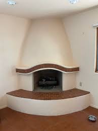 Masonary Kiva Fireplace Refresh