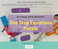 Solve One Step Equations By Multiplying