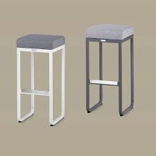 Outdoor Bar Stool In White Or Anthracite