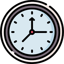 Clock Special Lineal Color Icon