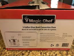 Magic Chef Glass Bowl Convection Oven