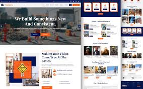Building Construction Website Template