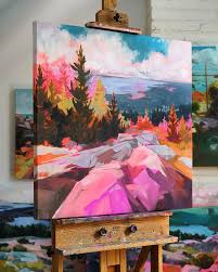 Colorful And Joyful Landscape Paintings