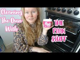 Cleaning Oven With The Pink Stuff