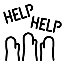 Help Shelter Icon Outline Vector