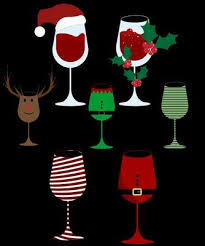 Wine Glass Vector Art Icons