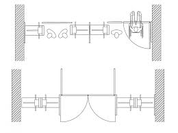 Design Details Of Office Interior Dwg File