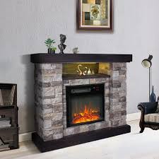Freestanding Electric Fireplace