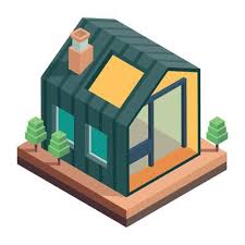 Tiny Home Vector Art Icons And