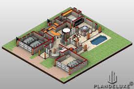 5 Bedroom Modern House Plan