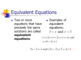 Grade 9 Solving Equations