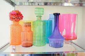 Colorful Vintage Glass