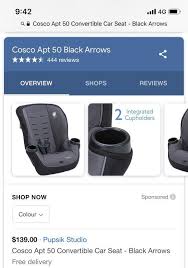 Cosco Apt 50 Convertible Car Seat