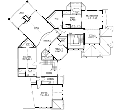 2 Story House Plan Unique Floor Plan