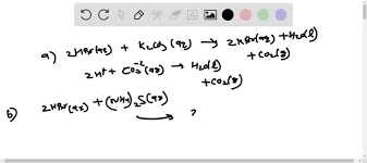 Solved 1 Write A Net Ionic Equation