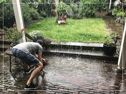 Soggy Yard After A Heavy Rain