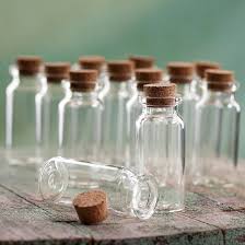1 7 8 Mini Glass Vial Bottles With