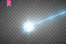 abstract blue laser beam laser security