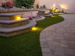 Landscape Lighting From System Pavers