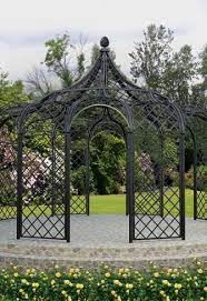 The Schoenbrunn Wrought Iron Gazebo Is