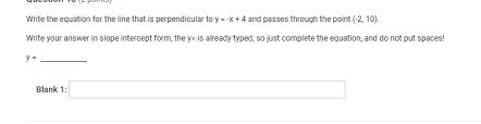 Write The Equation For The Line That Is