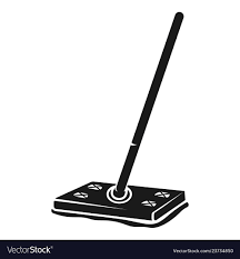 Floor Mop Icon Simple Style Royalty