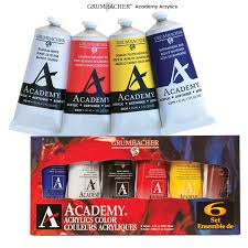 Grumbacher Academy Acrylics Sets