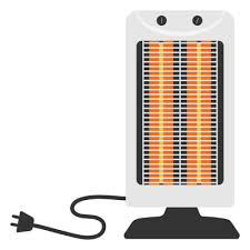 Heater Icon Flat Vector Ilration