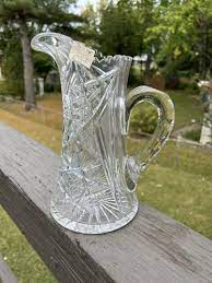 Small Cut Glass Pitcher S For