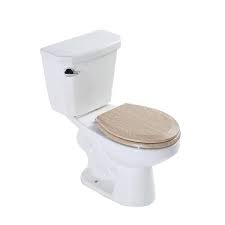 Oval Open Front Toilet Seat In Beige
