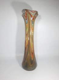 Buy Murano Glass Vase Colorful 70s